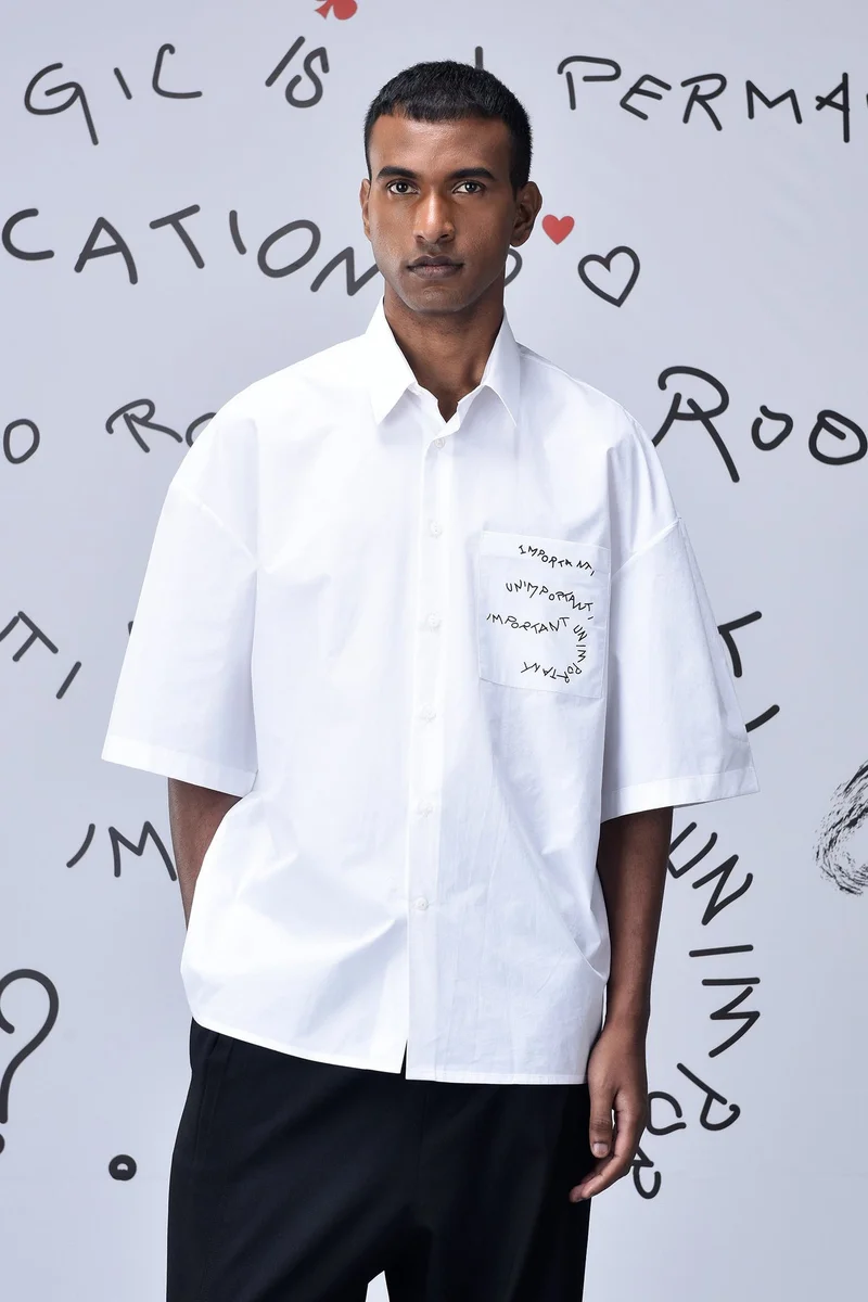 جينات ليكوانت هيمانت قميص قطني كبير بطبعة أرنب